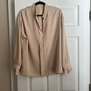 Tan blouse